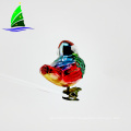 Glass Bird Ornament Clip-on Decoration Art Glass